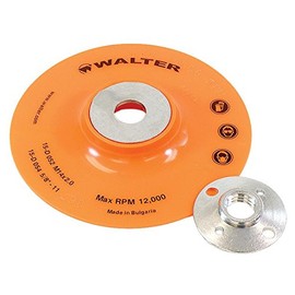 Walter Surface Technologies 15D054 Backing Pad Assembly - Round Hole Fastening Flexible Backing Pad. Sanding Accessories