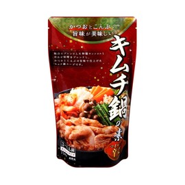 bakubuy.com Spicy Kimchi Nabe No Moto Japanese Winter Hot Pot Soup Base Kimuchi キムチ鍋の素 Dashi