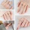 Mxlfdc Fidget Rings for Anxiety Women, 5 Piece Set Fidget