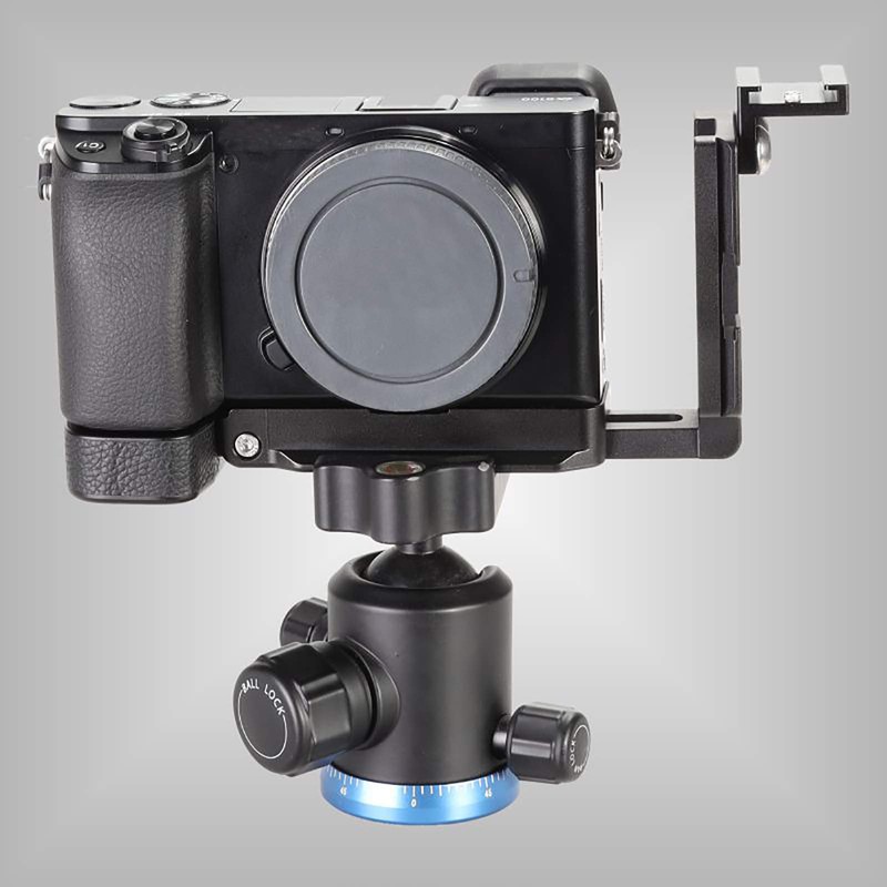 WEPOTO 6500 series Camera Hand Grip Quick Release Plate L-bracket