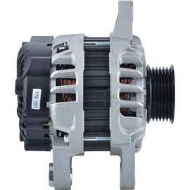 New 12 Volt, 90 Amps Alternator Compatible With/Replacement For Hyundai Accent Veloster Kia Rio 1.6 Liter 208-778, 27300-2B300, 2607372 6-Groove Pulley 57mm OD