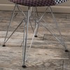 Christopher Knight Home Wilmette Fabric Chair with Chromed Legs, Patchwork