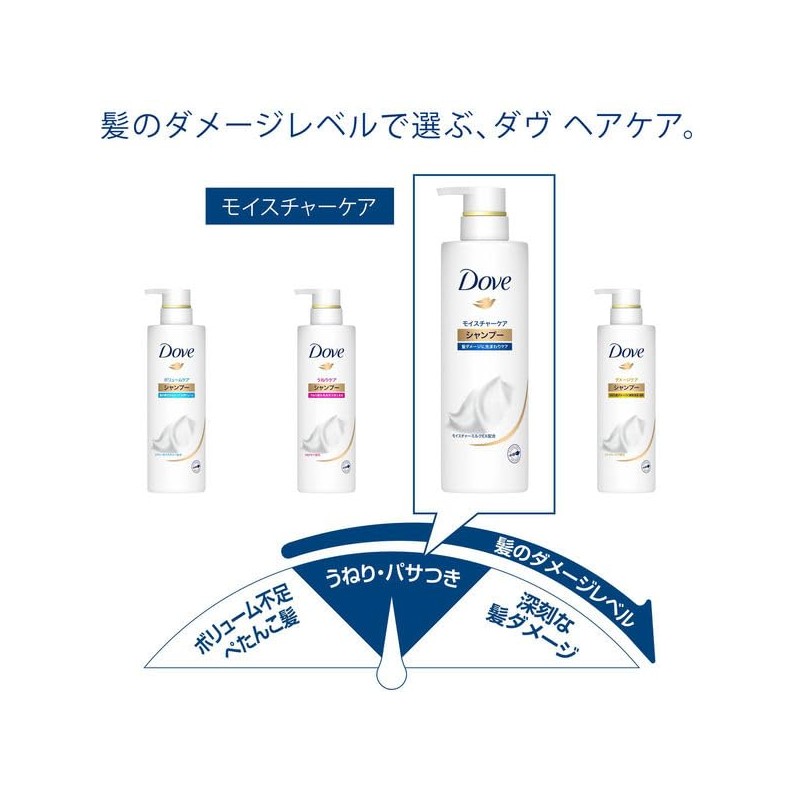 Unilever Dove Moisture Care Shampoo, Refill 12.3 oz (350 g)