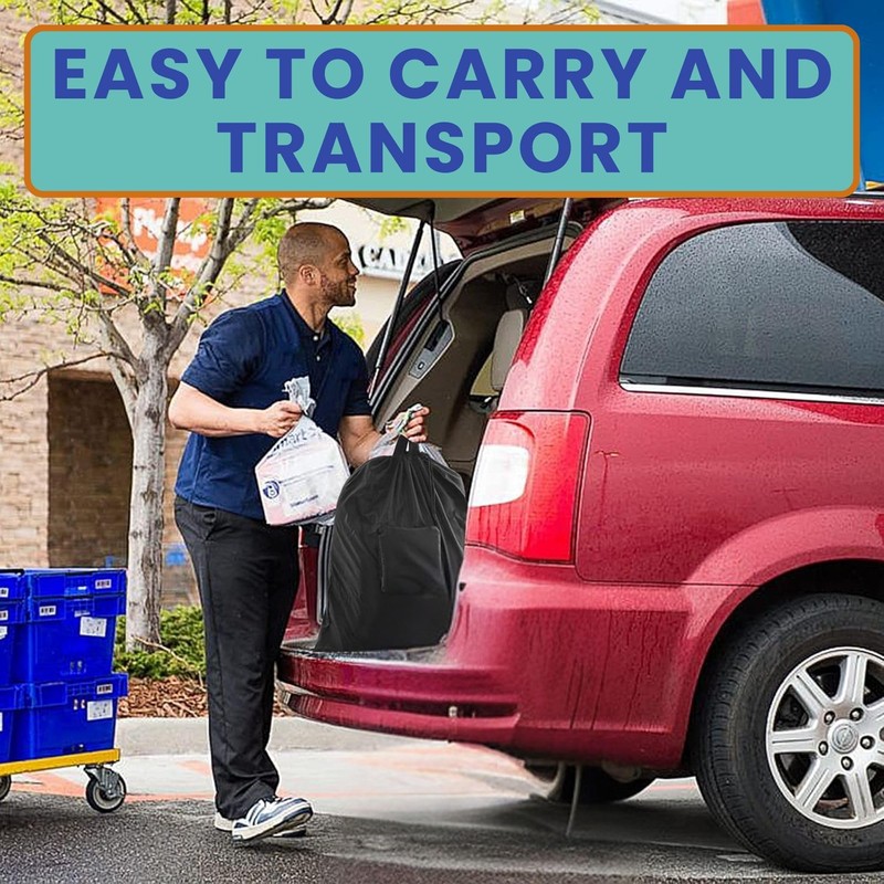 Travel Laundry Detergent Sheets with Foldable Laundry Bag and Strong