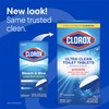 Clorox Ultra Clean Toilet Tablets Bleach & Blue, Rain Clean