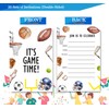 Sports Birthday Invitations for Boys, Football Basketball Baseball Birthday Party