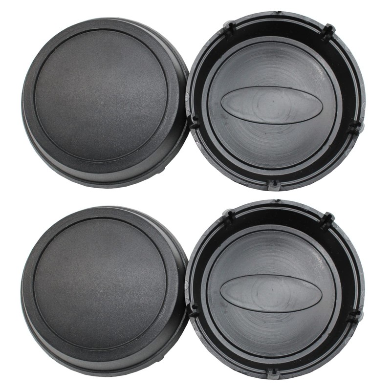 BIAREN 4x Wheel Hub Centre Caps For Ford Transit Mk4