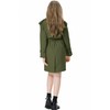 Betusline Women's Trench Coat Double Breasted Overcoat Classic Lapel Outerwear