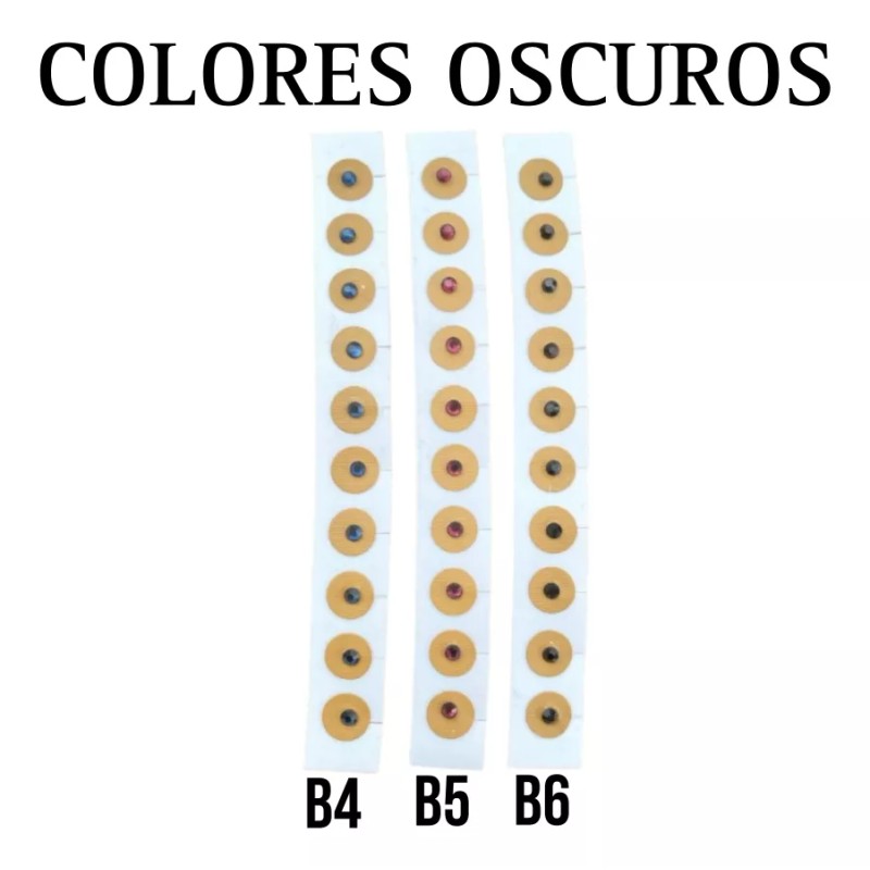 Productos comerciales mx Balines Con Piedra Swarovsky Auriculoterapia 200 Piezas