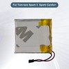 E-YIIVIIL Rechargeable Battery CP-TTSC 300mAh/1.11Wh/3.7V for Tomtom Spark 3 Tomtom