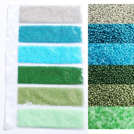 Beautiful Cloud 3D Nail Art Caviar Beads Mini Elf Stone Nail Art Decoration Mini Acrylic Beads Nail Accessories 6 Colors