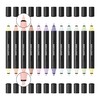 Molotow Sketcher Twin Marker Pastel Kit (Brush Tip & 3