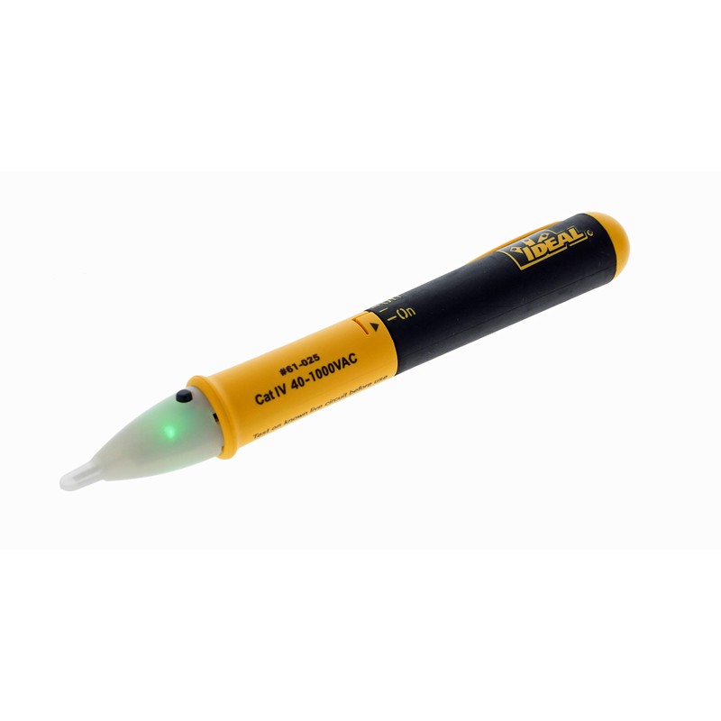 IDEAL INDUSTRIES INC. 61-025 Volt Aware Non-Contact Voltage Tester, Clear