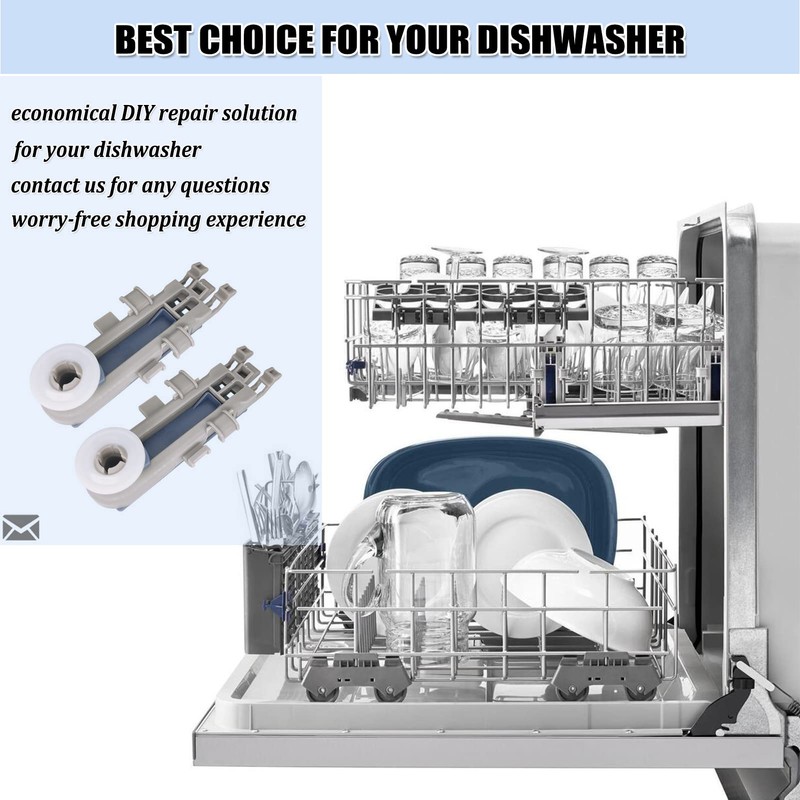 8561996 Dishwasher Upper Rack Wheel Adjuster WP8561996 for Whirlpool Maytag