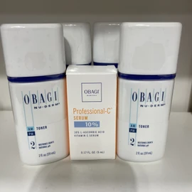 OBAGI Nu-Derm x 4  Toner    2oz ea NEW SEALTotal 8 oz  ( GIFT SERUM 10 % )