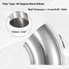 MACHSWON 1 Piece Outer Diameter 4 Inch 45 Degree Arbor
