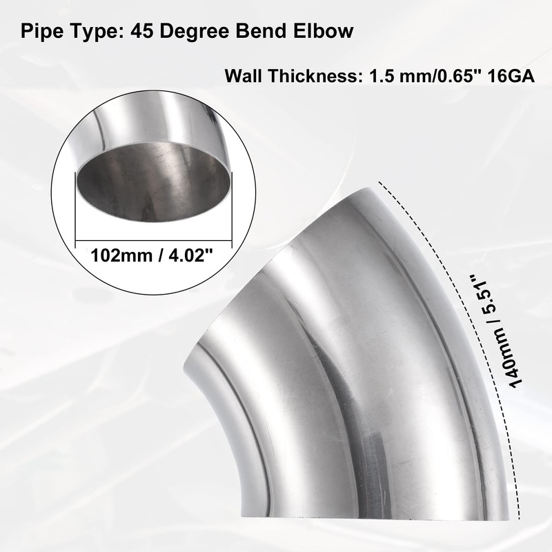 MACHSWON 1 Piece Outer Diameter 4 Inch 45 Degree Arbor