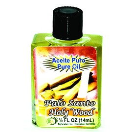 3 PIECES BRYBRADAN HOLY WOOD PURE OIL PALO SANTO ACEITE PURO ½ FL.OZ. (14.7 ML)