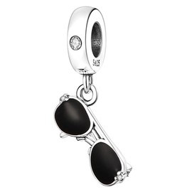 MULA 925 Sterling Silver Charms for Bracelets and Necklaces Lucky Home Happy Family Forever Love Mom Beads Dangle Pendants Jewelry for Women