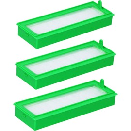 McFilter | 3x HEPA-Filter geeignet für Vorwerk VR300, VR200 Kobold Saugroboter, Filter Feinfilter Allergiefilter Ersatzfilter für Staubbehälter des Staubsaugers