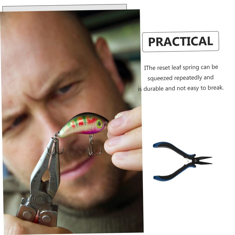 WHAMVOX 1Pc Fishing Plier Tool Durable Fishing Hook Tying Tool