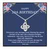 Birthday Necklace Gifts for 13 16 18 21 Year Old