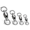 VEPEPE 30 Pcs 2# Ball Bearing Fishing Swivels with Strong