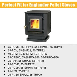 PU-047040 Auger Motor for Englander & England 25-PDVC 55-SHP10 25-PDV 55-SHP22 Pellet Stoves, 1 RPM Counter Clockwise Auger Motor (1 Pack)