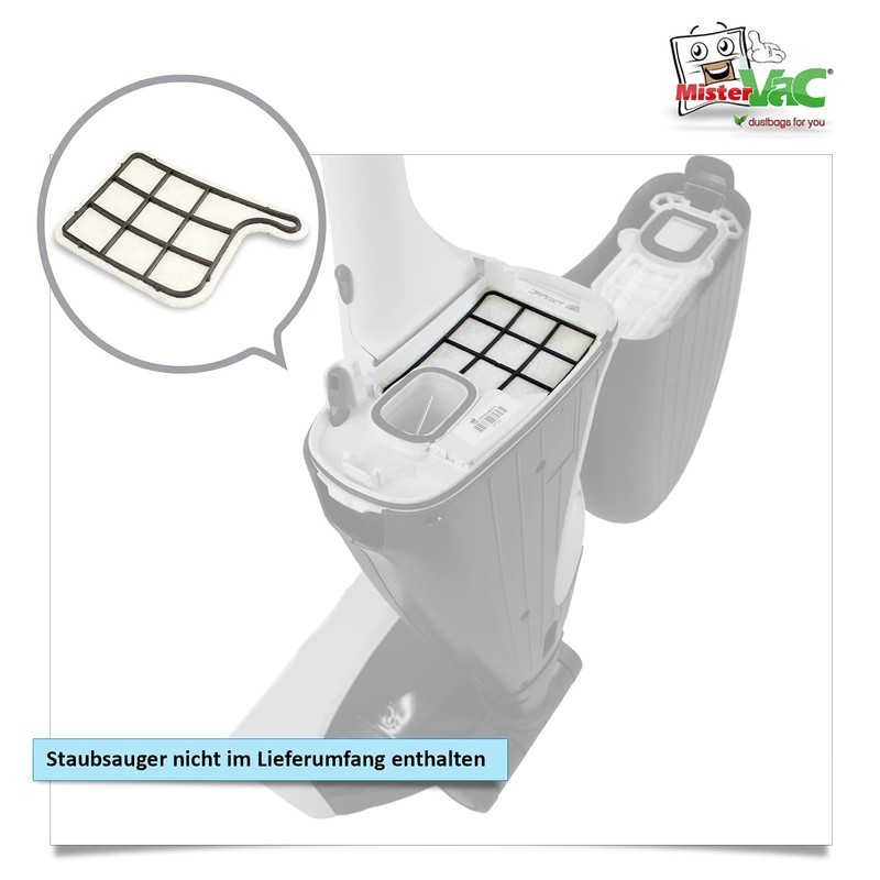 MisterVac Set Compatible with Vorwerk Kobold 135