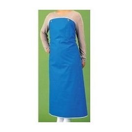 One-touch Waterproof Apron, Blue, 35.4 x 45.3 inches (900 x 115