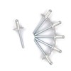 ALLOYPRO 60 pcs Large Flange Blind Rivets, Aluminum,Flange Diameter 5/8"