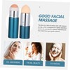 Minkissy 2pcs Face Volcanic Stone Massager Oil Absorption Stick Multi-function