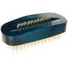 Kent Brushes Natural White Bristle Nail Brush Navy