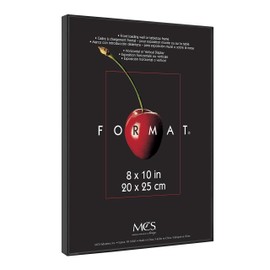 MCS Format Frame, Black, 8 x 10 in, 2 pk