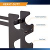 Marcy Compact Dumbbell Rack Free Weight Stand for Home Gym
