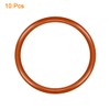 uxcell Silicone O-Ring, 34mm Outside Diameter, 29.2mm Inner Diameter, 2.4mm