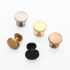 Coinkoly 10 Pack Champagne Bronze Kitchen 1-1/5Inch(30mm) Cabinet Knobs Single