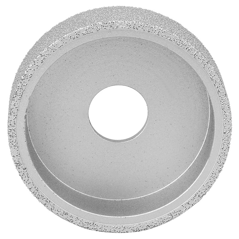 7.3cm Brazed Diamond Edge Grinding Wheel Flat Grinding Wheel for