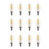 Xtricity LED E12 Light Bulb, B11 3.5W Torpedo Filament Chandelier