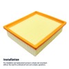 ATFOEEN Engine Air Filter Compatible with CX-90 & CX-70 2024-2025,