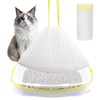 O2frepak 15 Counts 36"X18" Litter Box Liners,Heavy Duty Drawstring Cat