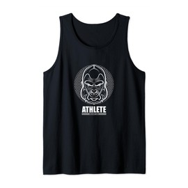 Gym Gorilla Kopf Athlet Fitness Training grau modern Gym Tank Top