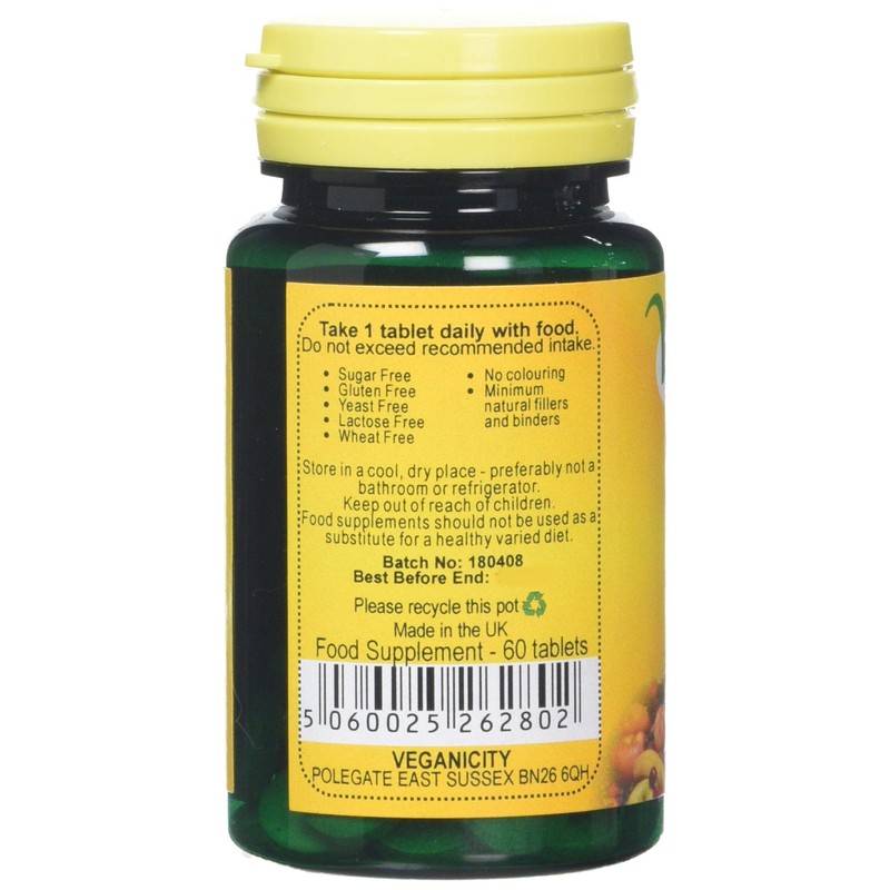 Veganicity Gotu Kola 600mg : Women's Health Herbal Supplement -