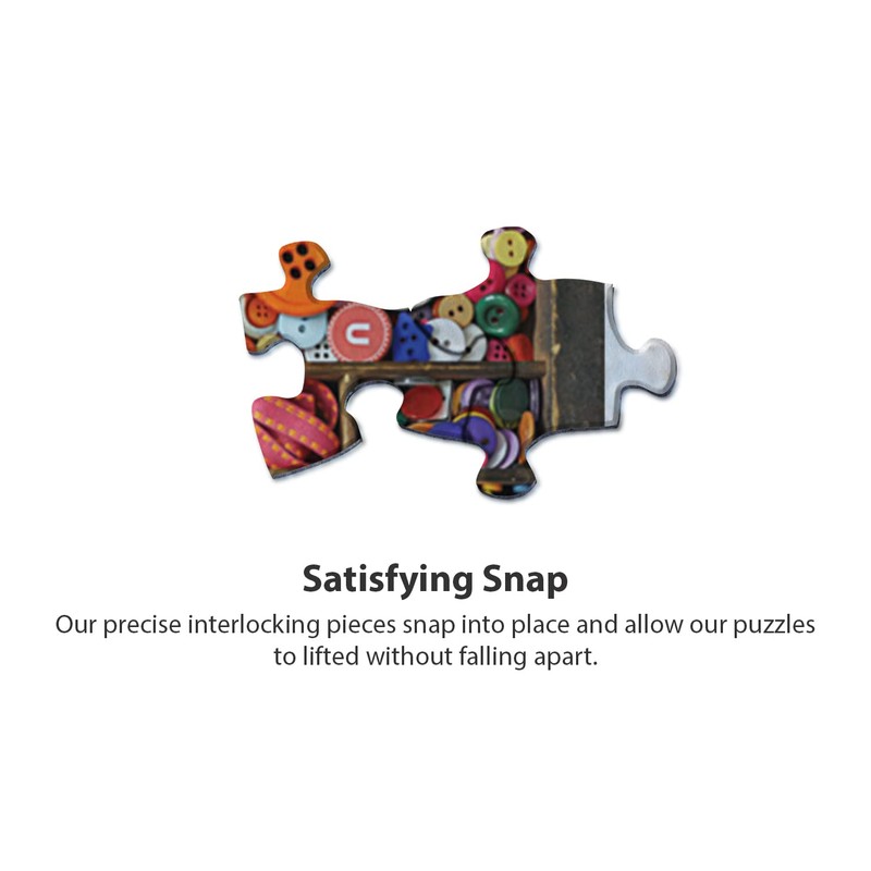 Springbok's 500 Piece Jigsaw Puzzle The Sewing Box, Multi