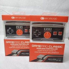 My Arcade 2- GamePad Classic Wireless Controllers for NES Classic Edition Wii & U SEALED