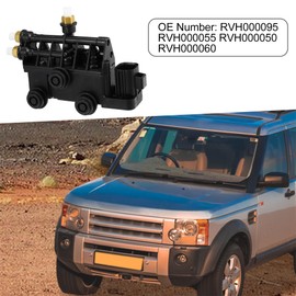 A ABSOPRO Front Air Suspension EAS Valve Block Transfer Valve RVH000095 for Land Rover LR3 LR4 2010-2016 for Land Rover Range Rover Sport 2006-2013