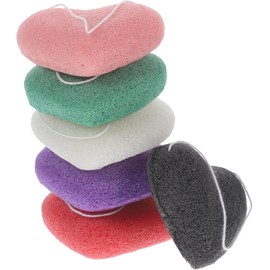 Tofficu Esponjas Exfoliantes Faciales de Konjac 6 Piezas Multicolor para Limpieza Profunda del Rostro y Cuerpo, Suaves y Naturales, Ideales para Cuidado Diario Piel Sensible
