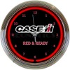 Case IH International Harvester Red and Ready Neon Clock 15