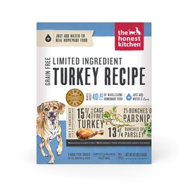 The Honest Kitchen Dehydrated Limited Ingredient Turkey Dog Food, 10 lb Box