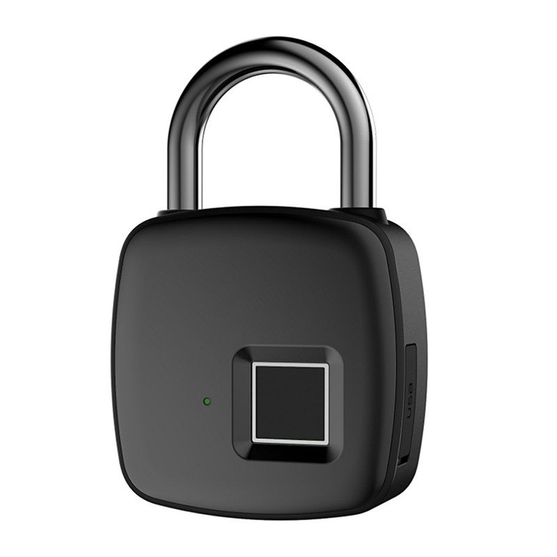 P30 Smart Keyless USB Rechargeable Lock Biometric Fingerprint Padlock Anti